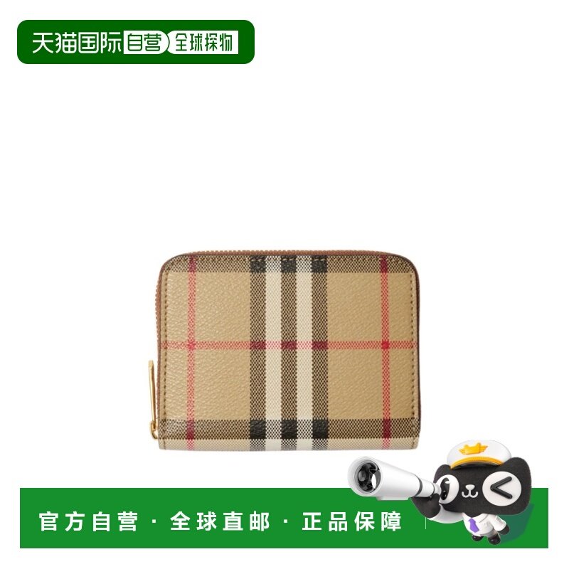 1h可退 香港直邮BURBERRY/博柏利 25FW 格纹拉链钱包 Women,箱包皮具/热销女包/男包,钱包,淘宝优惠券,粉丝福利购,淘宝优惠卷
