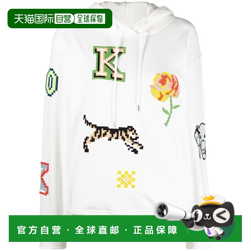 1h可退 欧洲直邮kenzo/凯卓 女士 运动衫卫衣帽衫