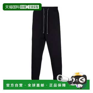Men 海军蓝纯色锥形运动裤 crov阿玛尼 ARMANI 香港直邮EMPORIO