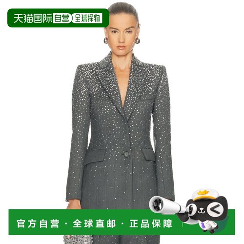 1h可退 美国直邮ALEX PERRY 女士 水晶精饰合身西装外套 J0139FW2