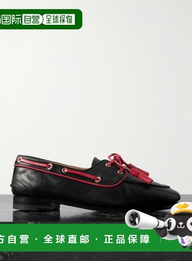 香港直邮Bally 巴利 女士 Pavlin 精饰皮质船鞋 WF140DBU009