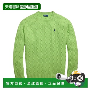 圆领绞花毛衣 1h可退 Lauren Ralph 211972115 香港直邮Polo