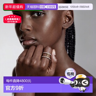 自营1h可退 欧洲直邮LV/路易威登 女士金色金属戒指新款