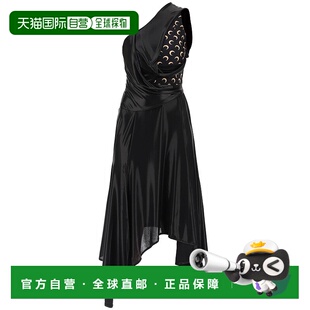 香港直邮Marine Serre 女士 不对称下摆连衣裙 WDR243RJER0015