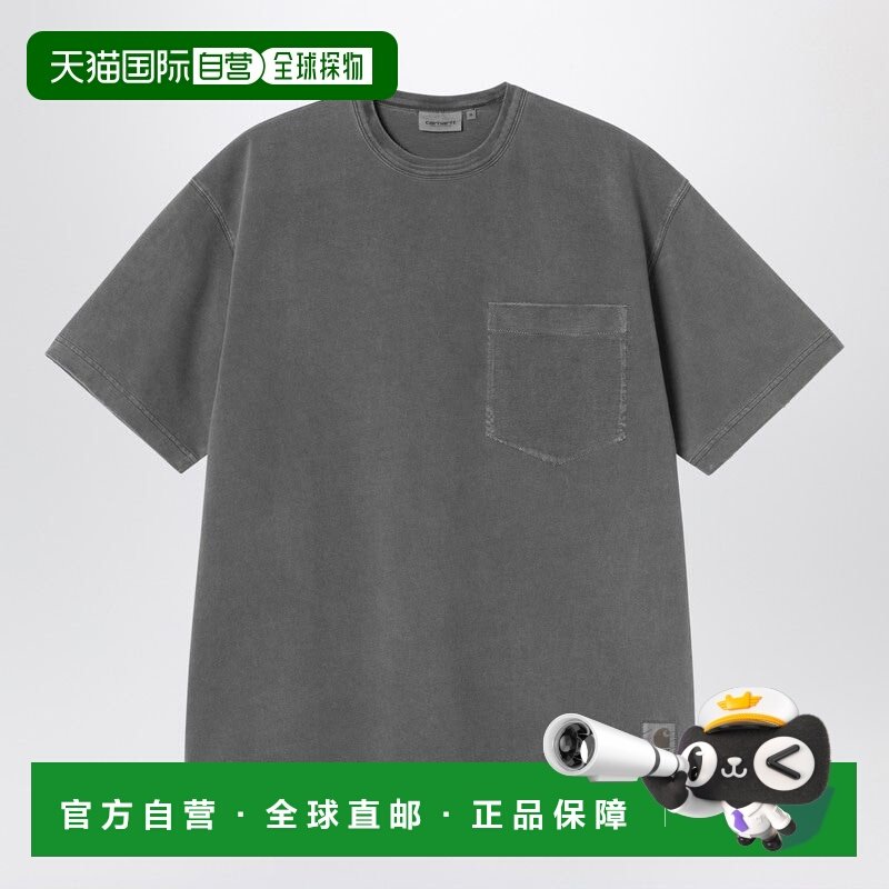 香港直邮CARHARTT WIP 男士 S/S TORION BLACK/GRIND 口袋水洗T恤,运动服/休闲服装,运动T恤,淘宝优惠券,粉丝福利购,淘宝优惠卷