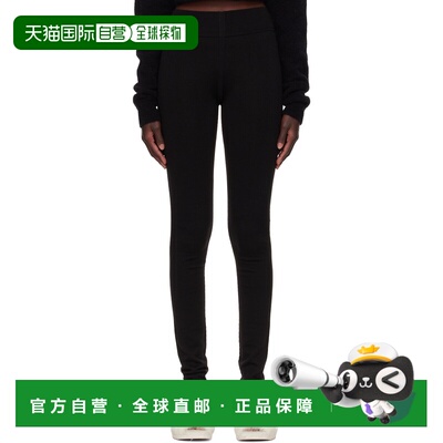 香港直邮rick owens 瑞克 欧文斯 女士 黑色 Tower 紧身裤 RP02F5
