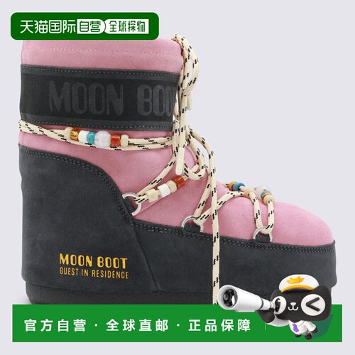 欧洲直邮moon boot 女士 防寒靴雪地靴