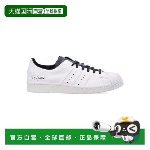 香港直邮Y-3 男士休闲鞋 JR4216W AW2025 白色 SUPERSTAR