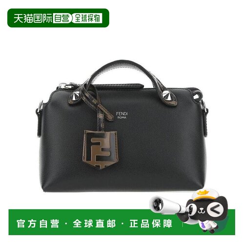 1h可退 Fendi 黑色By the Way Boston迷你手提包 8BL145A6CO