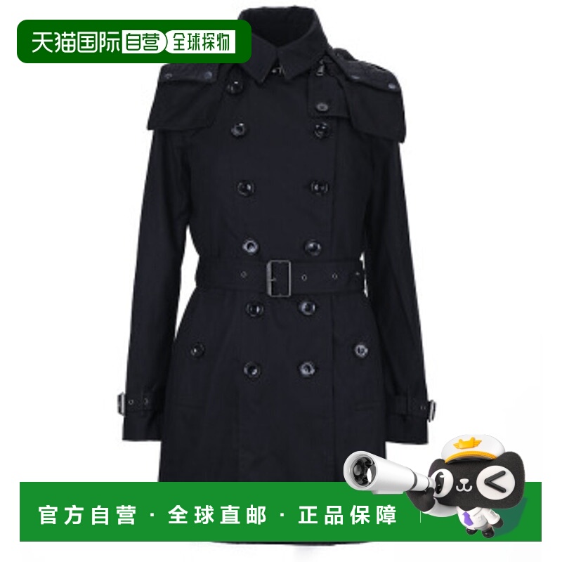香港直邮Burberry 翻领风衣 39661901