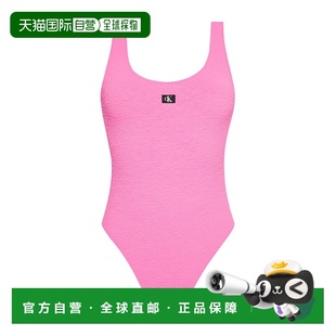 KW0KW02401 徽标连体泳衣 香港直邮Calvin Klein