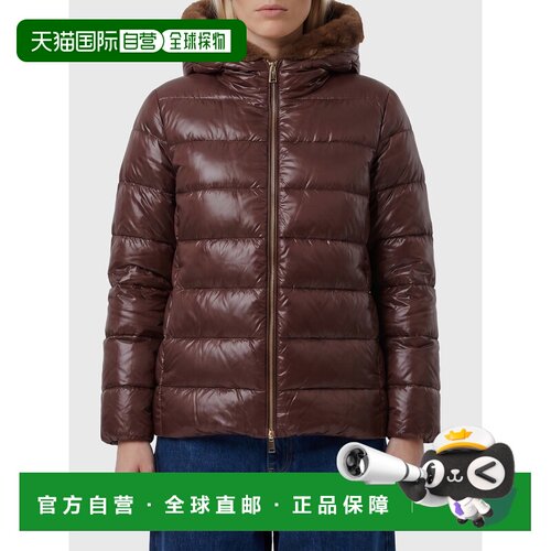 香港直邮HERNO 女士夹克 PI002312D12017Z8810 AW2026 棕色