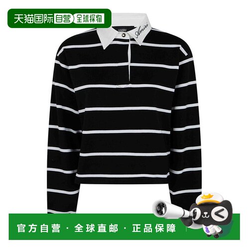 1h可退 香港直邮AMIRI 女士POLO衫 AWTOJR1090001