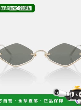 1h可退 香港直邮Gucci 古驰 女士 GG Upside Down 太阳眼镜 00091