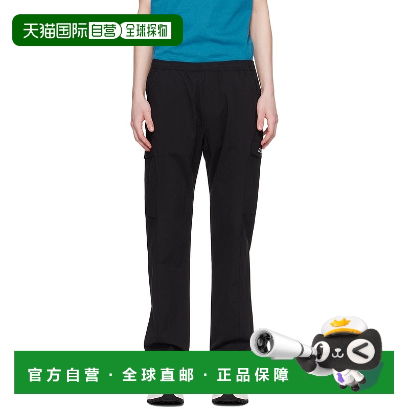 香港直邮Paul Smith 保罗 史密斯 男士 黑色抽绳工装裤 M2R691YM2
