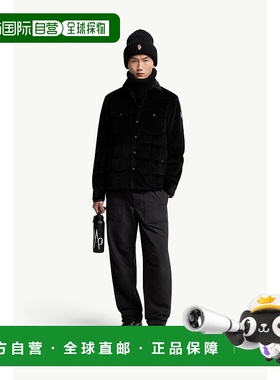 欧洲直邮MONCLER (2025) Gelt 罗纹羽绒服衬衫外套夹克