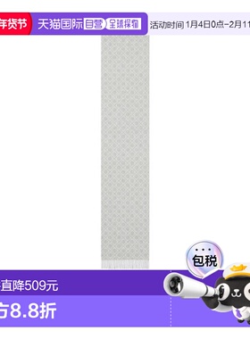 香港直邮Tory Burch T MONOGRAM 印花围巾 164571汤丽柏琦羊绒