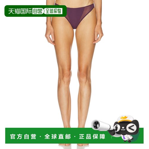 1h可退 香港直邮Wolford 女士 丁字裤 4W2299 purple紫色 舒适时