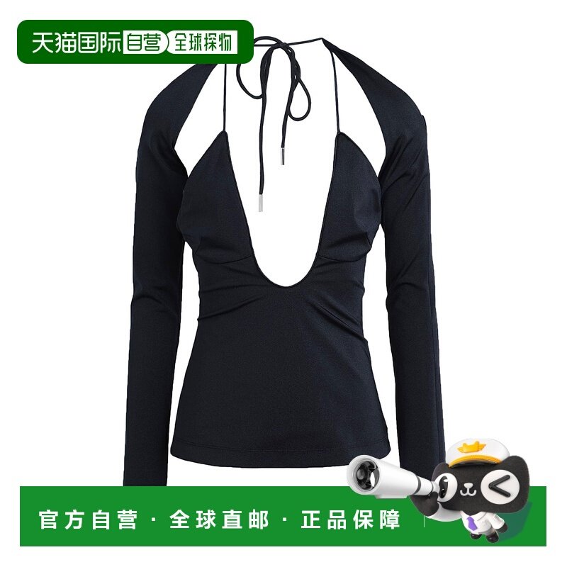 1h可退 香港直邮The Attico 女士 上衣 black黑色 舒适时尚,女装/女士精品,T恤,淘宝优惠券,粉丝福利购,淘宝优惠卷