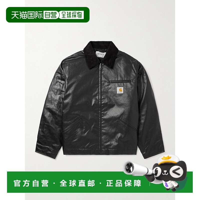 1h可退 香港直邮CARHARTT WIP 男士 OG Dean Logo-Appliqued 灯芯