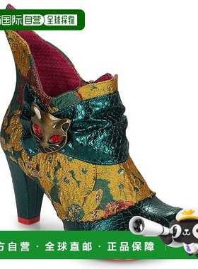 欧洲直邮Irregular Choice 女士 短筒靴 MIAOW