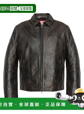 1h可退 香港直邮Diesel 迪赛 男士 夹克 A204610BKBR black黑色