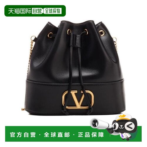 1h可退 香港直邮VALENTINO 男士斜挎包 WW2P0T83HPF0NO CO 黑色 V