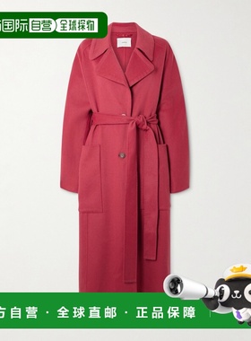 1h可退 香港直邮JOSEPH 约瑟夫 女士 Spencer 束带羊毛羊绒混纺风