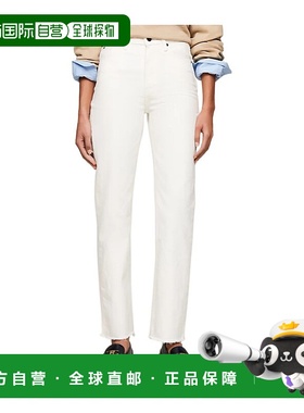 香港直邮Tommy Hilfiger 徽标牛仔长裤 WW0WW40642牛仔裤直筒裤