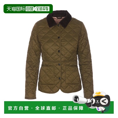 1h可退 香港直邮Barbour 女士外套 LQU1012OL51 AW2025 绿色 GIUB