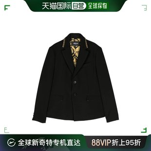 回纹图案西装 香港直邮Versace 男童 10011271A10 范思哲 外套童装