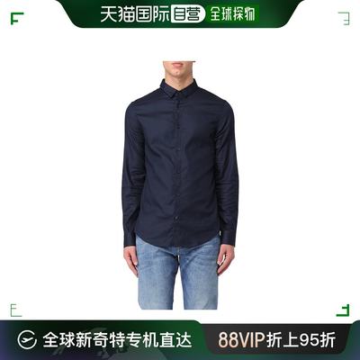 香港直邮Armani Exchange 纽扣长袖衬衫 6RZC46ZNIEZ