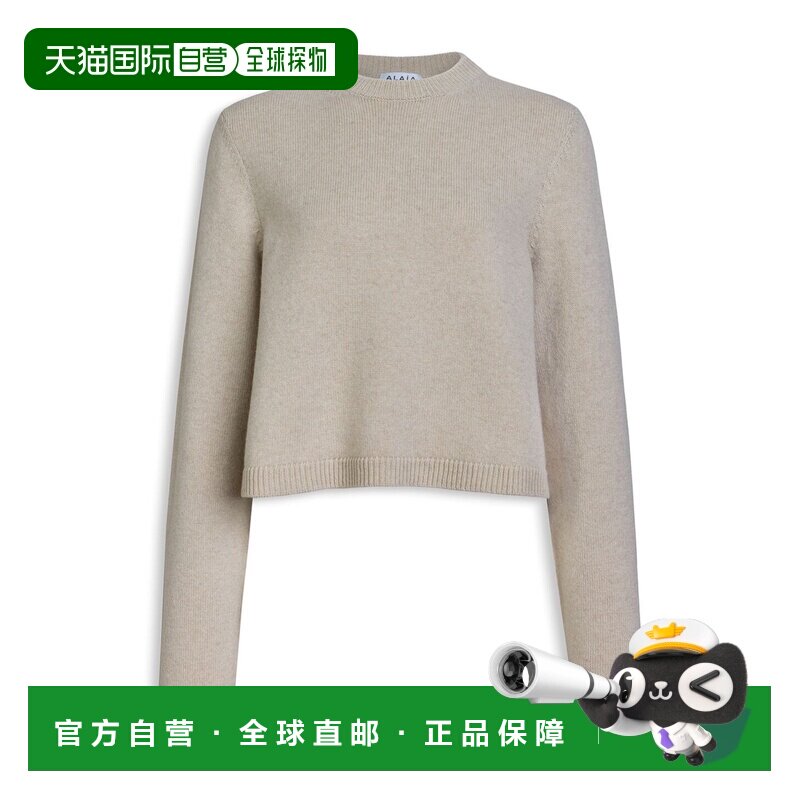 Alaia 羊绒羊毛高领套头衫 AA9G0140K264D长袖