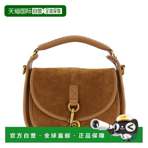 1h可退 香港直邮BURBERRY 女士斜挎包 8120779HAZEL SS2026 浅棕
