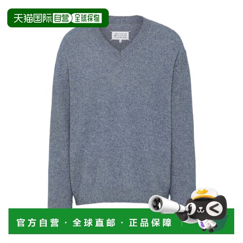 香港直邮Maison Margiela V领针织衫 S50HN0011M13108