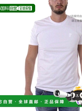 香港直邮Versace logoT恤 V800683VJ00180V1003短袖范思哲