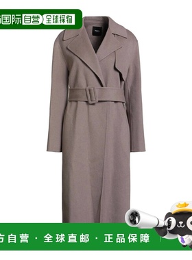 香港直邮THEORY 希尔瑞 女士 大衣 grey灰色 舒适时尚