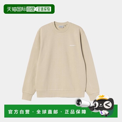 自营欧洲直邮Carhartt WIP Script Embroidery Sweatshirt男士刺