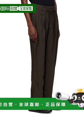 香港直邮Giorgio Armani 徽标正装西裤 2WGPP0SCT03S0U636Mulch