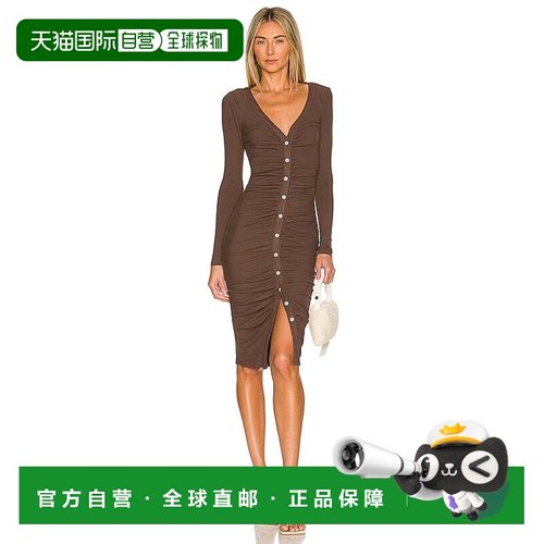 1h可退 香港直邮Superdown 女士 Grace 系扣连衣裙 SDD3643H21