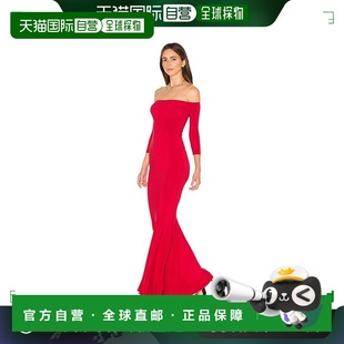 诺玛 KAMALI 卡玛丽 女士 1h可退 露肩鱼尾礼服 香港直邮NORMA