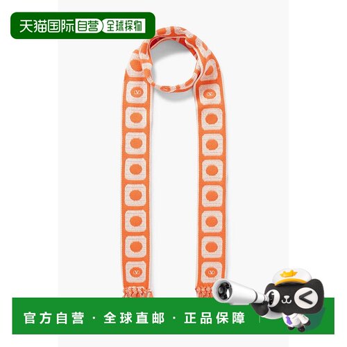 1h可退 香港直邮valentino 华伦天奴 女士 Antibes 流苏混纺棉提