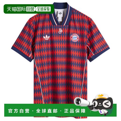 香港直邮adidas 阿迪达斯 女士 FC Bayern Munich Lifestyler 针