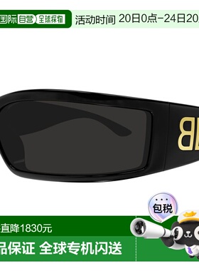 1h可退 香港直邮Balenciaga 巴黎世家 女士 黑色 Sunset 太阳镜 B