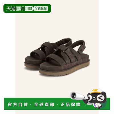 1h可退 欧洲直邮UGG 女士凉鞋 100297267214000 CO 褐色 Plateau