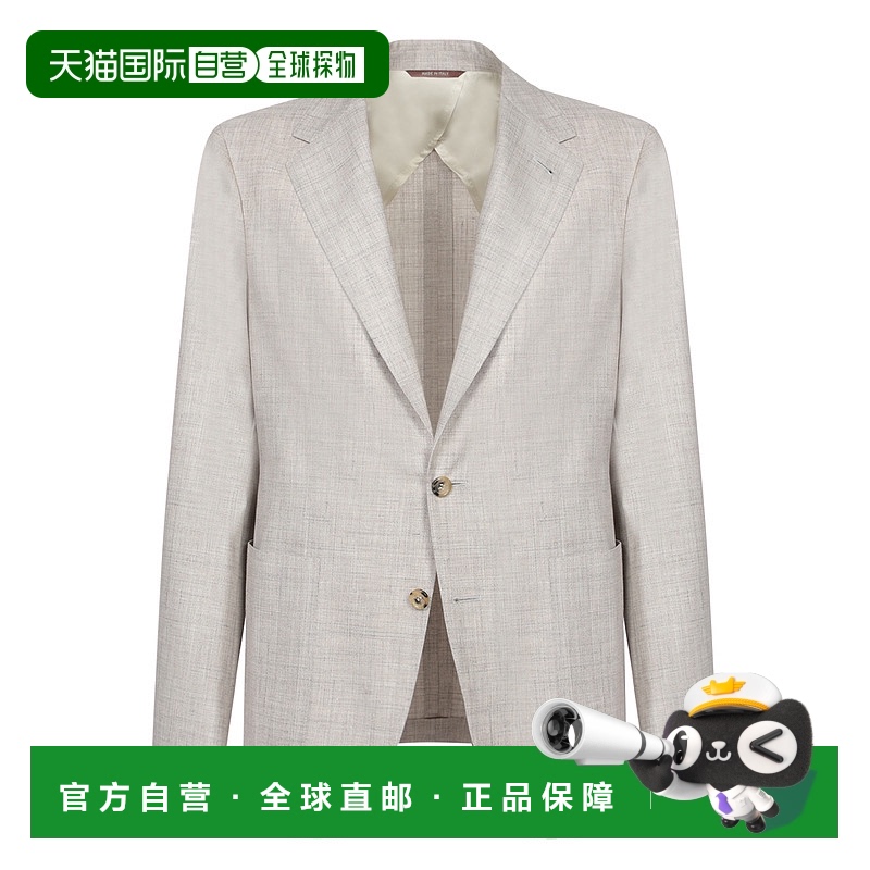 1h可退 欧洲直邮canali 男士 夹克衫长袖男装