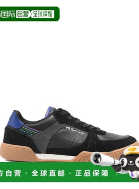 1h可退 香港直邮Paul Smith 男士 PS By 黑色运动鞋 M2SCSN10USUE