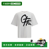 香港直邮off Skate white 1h可退 男士 Spray 徽标T恤 44MAA120S2