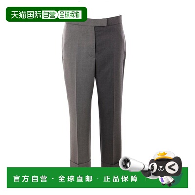 1h可退 香港直邮Thom Browne 汤姆 布朗 女士 拼接休闲裤 FTC337F