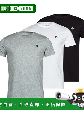 欧洲直邮Timberland 添柏岚 男士 SS BASIC JERSEY X3 短袖T恤 多